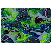 Benjamin Tate Design Hand Drawn Exotic Plants Designer Rug in Natural | Size: Large