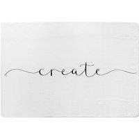 Benjamin Tate Design Text Create Designer Rug in Natural | Size: Large