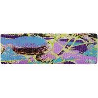Benjamin Tate Design Afro Plants Runner Rug in Natural | Size: 67 cm x 230 cm