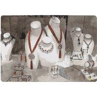 Benjamin Tate Design Field Day Jewellery Rug in Natural | Size: Large