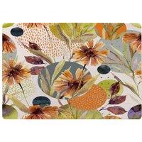 Benjamin Tate Design Autumn Flowers Rug in Natural | Size: Large