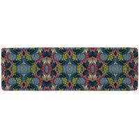 Benjamin Tate Design Tribal Pattern Ethnic Runner Rug in Natural | Size: 67 cm x 230 cm