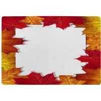 Benjamin Tate Design Autumn Border Designer Rug in Natural | Size: Large