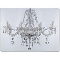 Benjamin Tate Design Chandelier Glass Chopping Board in Natural