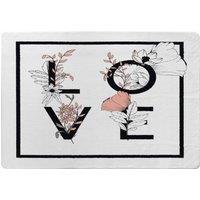 Benjamin Tate Design Love Designer Rug in Natural | Size: Large