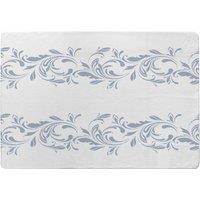 Benjamin Tate Design Decorative Swirls & Flowers Designer Rug in Natural | Size: Large