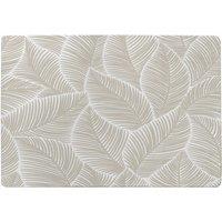 Benjamin Tate Design Beige Leaves Designer Rug in Natural | Size: Large