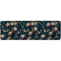 Benjamin Tate Design The Moon Butterflies & Flowers Runner Rug in Natural | Size: 67 cm x 230 cm