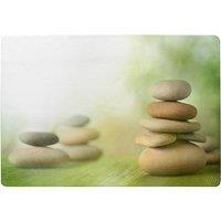 Benjamin Tate Design Rock Garden Designer Rug in Natural | Size: Large