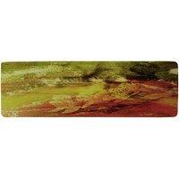 Benjamin Tate Design Rustic Flowers Runner Rug in Natural | Size: 67 cm x 230 cm