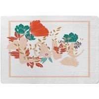 Benjamin Tate Design Love & Flowers Designer Rug in Natural | Size: Large