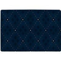 Benjamin Tate Design Diagonal Dot Stripes Designer Rug in Natural | Size: Large