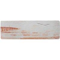 Benjamin Tate Design Pier Runner Rug in Natural | Size: 67 cm x 230 cm