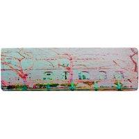 Benjamin Tate Design Red Tree In London Runner Rug in Natural | Size: 67 cm x 230 cm