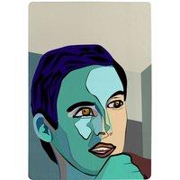 Benjamin Tate Design Thoughtful Boy Designer Rug in Natural | Size: Large