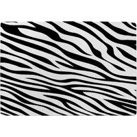 Benjamin Tate Design Print Of Zebra Stripes Designer Rug in Natural | Size: Large