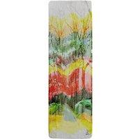 Benjamin Tate Design Vanishing Point Runner Rug in Natural | Size: 67 cm x 230 cm