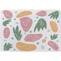 Benjamin Tate Design Abstract Nature Illustrations Designer Rug in Natural | Size: Large