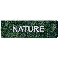 Benjamin Tate Design Wellness Nature Designer Runner Rug in Natural | Size: 67 cm x 230 cm