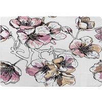 Benjamin Tate Design Flower Illustration Designer Rug in Natural | Size: Large