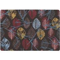 Benjamin Tate Design Prints Of Autumn Leaves Rug in Natural | Size: Large
