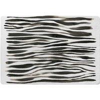 Benjamin Tate Design Zebra Stripes Designer Rug in Natural | Size: Large