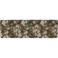 Benjamin Tate Design Imprint Fantastic Paint Bouquet Runner Rug in Natural | Size: 67 cm x 230 cm