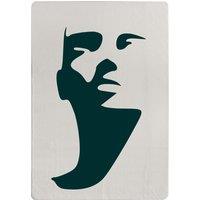 Benjamin Tate Design Elegant Silhouette Designer Rug in Natural | Size: Large