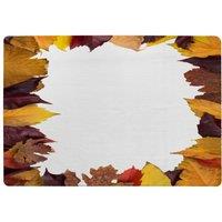 Benjamin Tate Design Orange & Purple Autumn Designer Rug in Natural | Size: Large