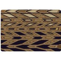 Benjamin Tate Design Geometric Tiles Rug in Natural | Size: Large