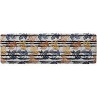 Benjamin Tate Design Cute Autumn Leaves Runner Rug in Natural | Size: 67 cm x 230 cm