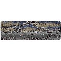Benjamin Tate Design Mixed Animal Print Runner Rug in Natural | Size: 67 cm x 230 cm