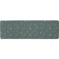 Benjamin Tate Design Hand Drawn Leaves Runner Rug in Natural | Size: 67 cm x 230 cm