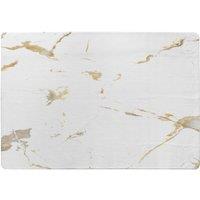 Benjamin Tate Design Gold Marble Designer Rug in Natural | Size: Large