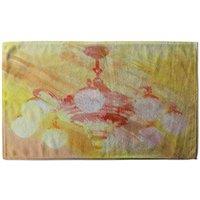 Benjamin Tate Design Chandelier Stylish KitchenTowel in Yellow