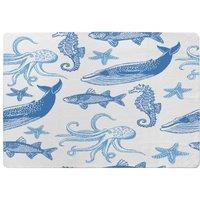 Benjamin Tate Design Sealife Designer Rug in Natural | Size: Large