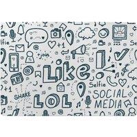 Benjamin Tate Design Social Media Designer Rug in Natural | Size: Large