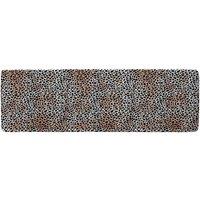 Benjamin Tate Design Leopard Print Runner Rug in Natural | Size: 67 cm x 230 cm