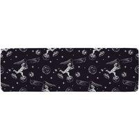 Benjamin Tate Design Astronaut Catches A Comet Runner Rug in Natural | Size: 67 cm x 230 cm