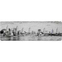 Benjamin Tate Design Multiple Empire Runner Rug in Natural | Size: 67 cm x 230 cm