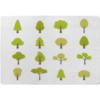 Benjamin Tate Design Tree Illustrations Designer Rug in Natural | Size: Large