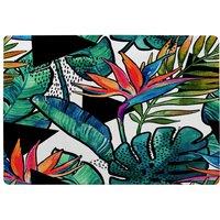 Benjamin Tate Design Flowers With Contour Designer Rug in Natural | Size: Large