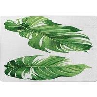 Benjamin Tate Design Twin Botanical Leaves Designer Rug in Natural | Size: Large
