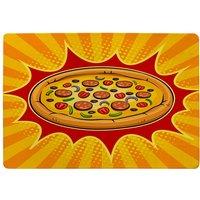 Benjamin Tate Design Art Retro Designer Rug in Natural | Size: Large