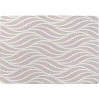Benjamin Tate Design Geometric Pattern With Leaves Designer Rug in Natural | Size: Large