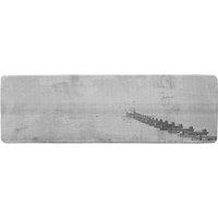 Benjamin Tate Design Beach Front Runner Rug in Natural | Size: 67 cm x 230 cm