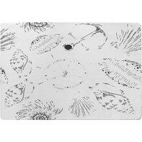 Benjamin Tate Design Drawn Nautical Elements Designer Rug in Natural | Size: Large