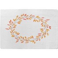 Benjamin Tate Design Autumn Reath Designer Rug in Natural | Size: Large