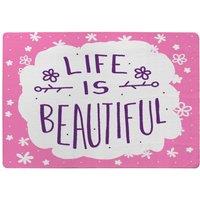 Benjamin Tate Design Life Is Beautiful Designer Rug in Natural | Size: Large