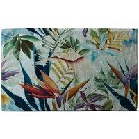 Benjamin Tate Design Tropical Plants Designer Kitchen Towel in Green